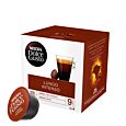 Nescafé Lungo Intenso verpakking en capsule voor Dolce Gusto