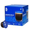 Kaffekapslen Grande Decaf pak en capsule voor Dolce Gusto
