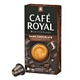 Café Royal Dark Chocolate pak en capsule voor Nespresso
