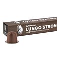 Kaffekapslen Lungo Strong Premium pak en capsule voor Nespresso
