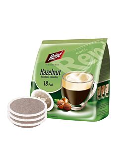 Café René Hazelnut pak en pads voor Senseo

