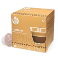 Kaffekapslen Cortado package and capsule for Dolce Gusto
