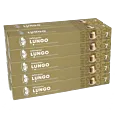 Pak met 100 aluminium capsules Kaffekapslen Lungo voor Nespresso