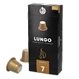 Kaffekapslen Lungo package and capsule for Nespresso®