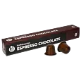 Kaffekapslen Espresso Chocolate Premium pak en capsule voor Nespresso
