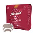 Merrild Mediumgeröstet Packung und Pods für Senseo