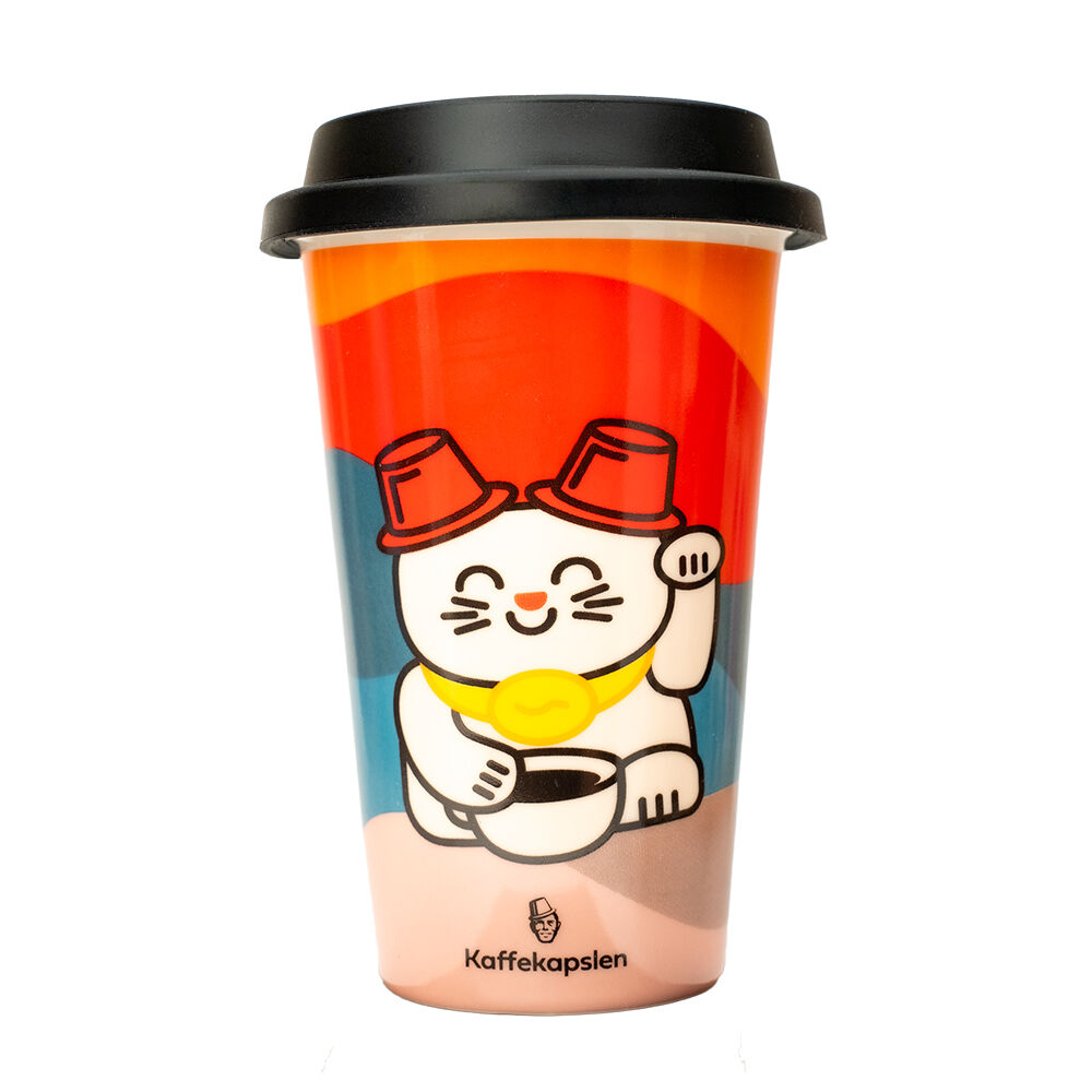 Katten\u0020Thermosbeker\u0020\u002D\u0020kaffekapslen