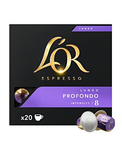 L'OR Lungo Profondo XL pak en capsule voor Nespresso
